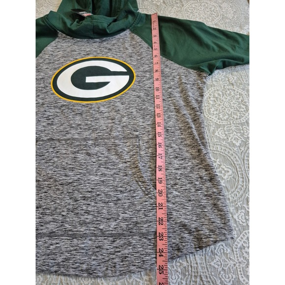 NFL Green and Gray Hoodie - Picture 7 of 7